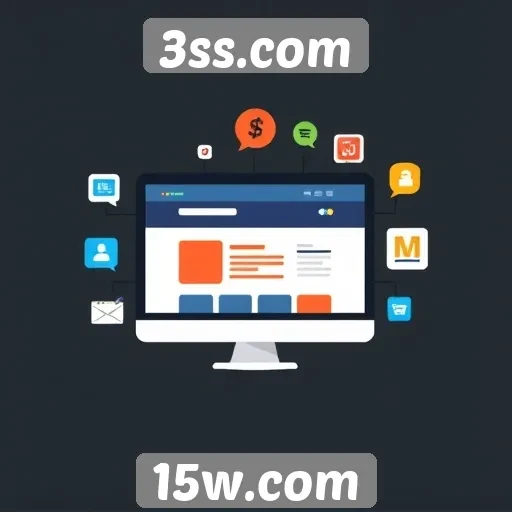 Evolução da interface do 3ss.com ao longo do tempo